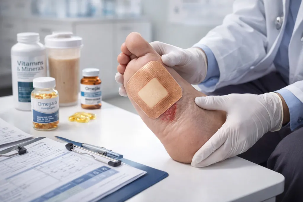 Diabetic Foot Ulcer Precision Care Scene